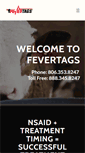 Mobile Screenshot of fevertags.com